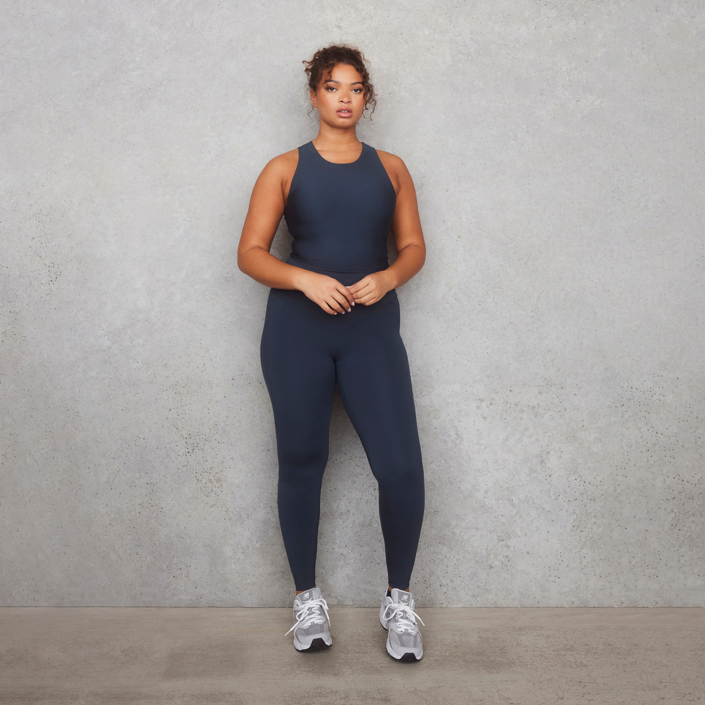 Curve Empower Leggings - Vintage Navy