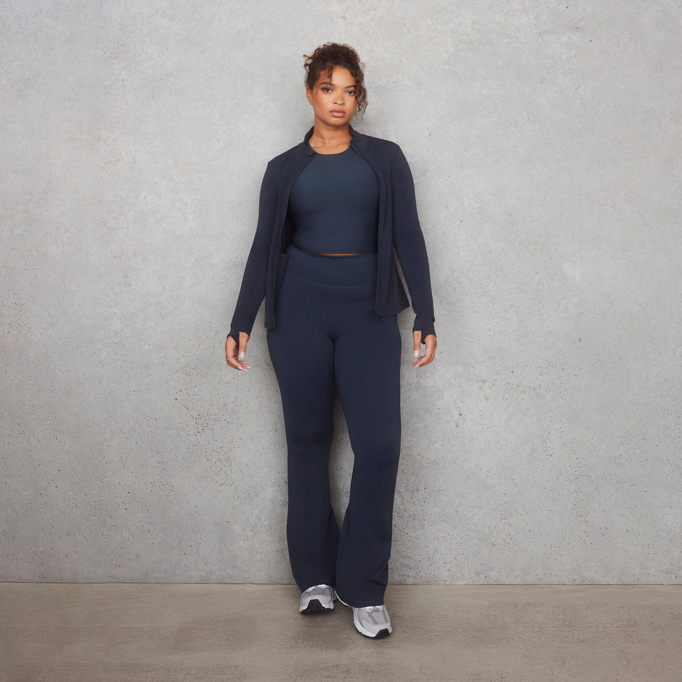 Empower Flare Leggings - Vintage Navy