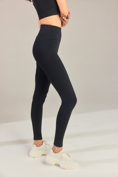 Everyday High Waisted Leggings - Black