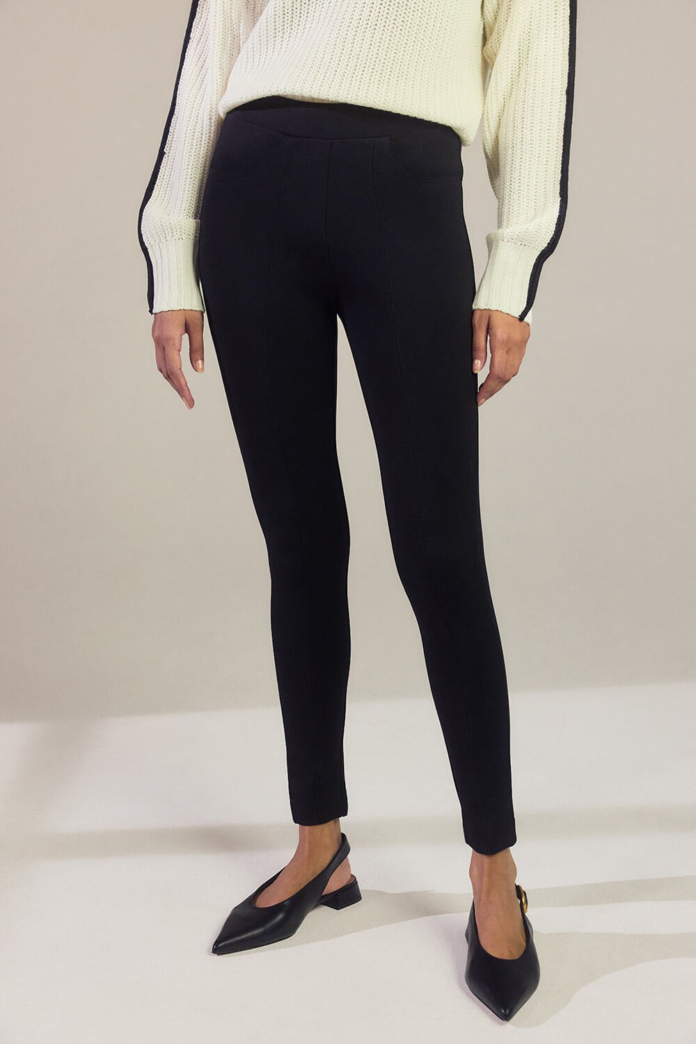 Black Treggings LOVALL - Main Image