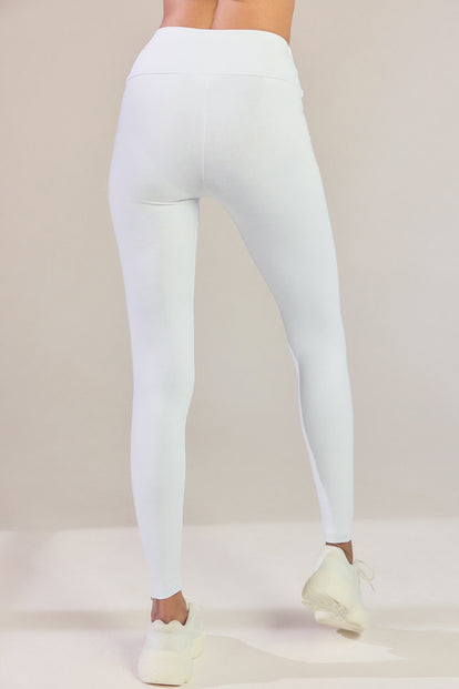 Everyday High Waisted Leggings - White