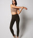Focus High Waisted Sports Leggings - Olive Green