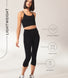 Cropped Lightweight Leggings - Black