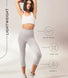 Cropped Lightweight Leggings - Light Grey