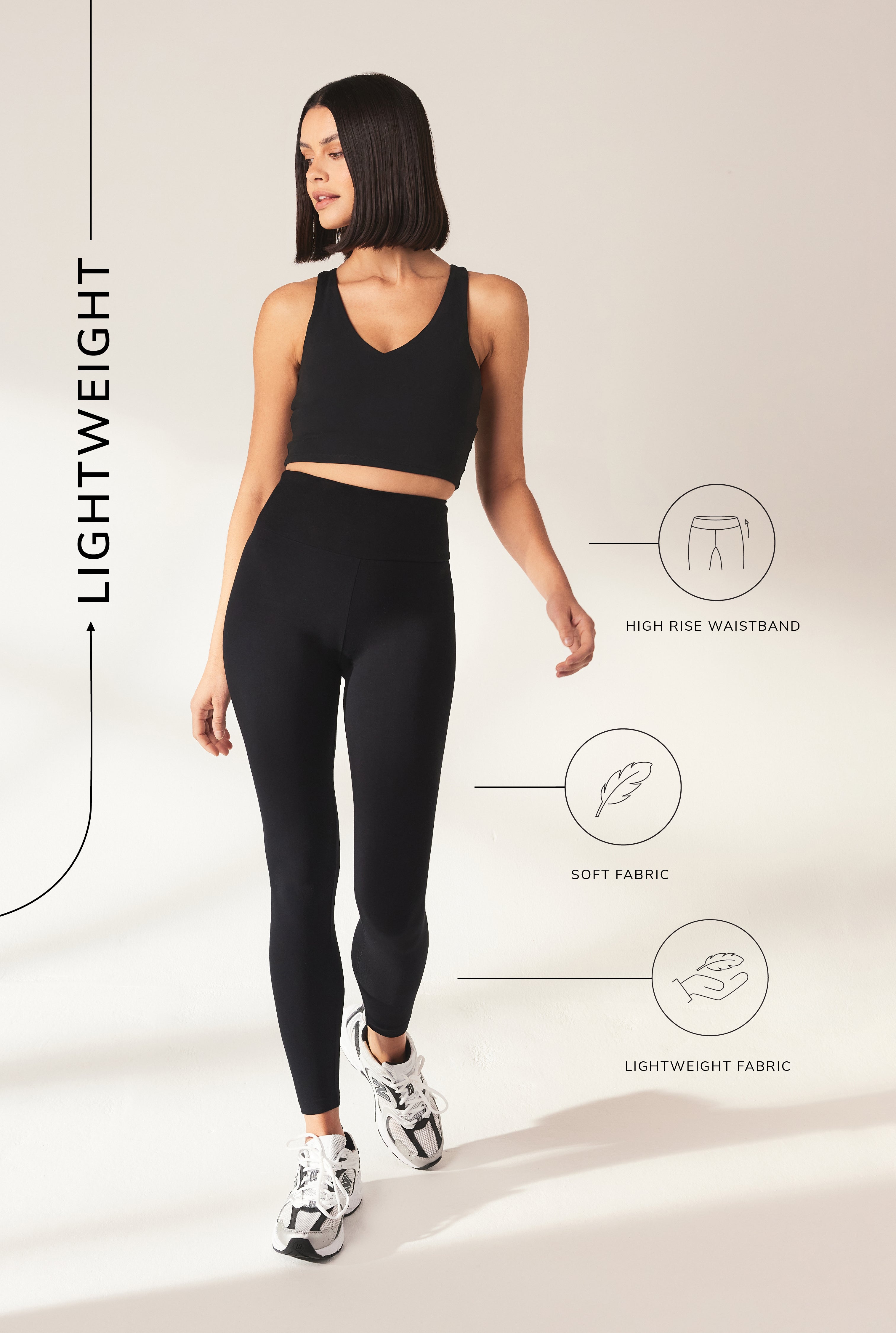 PROSKINS Slim Black Everyday Leggings - ShopOnTV