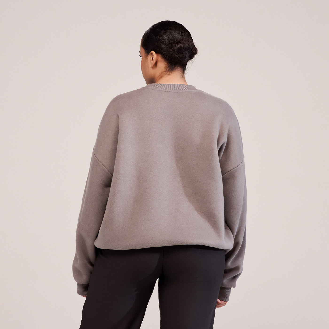 Curve Heavyweight Oversized Sweatshirt Campus - Mocha