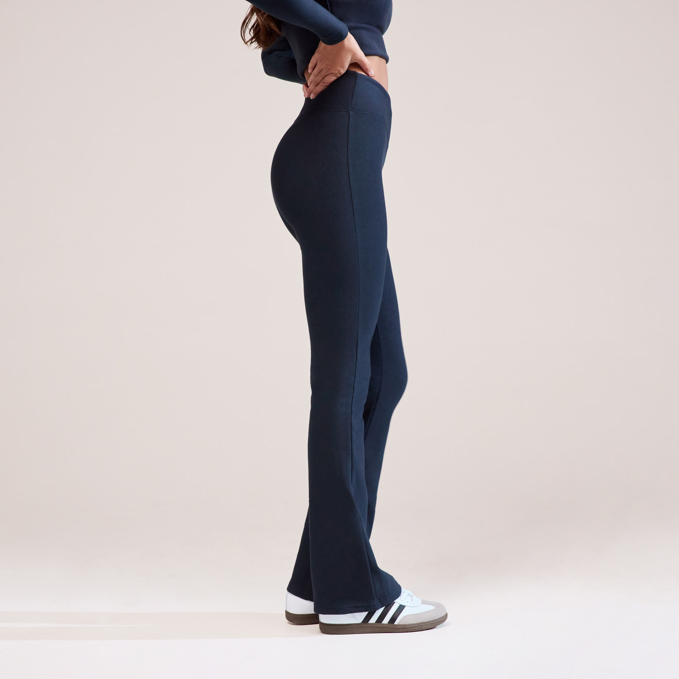 Winter Flare Leggings - Vintage Navy