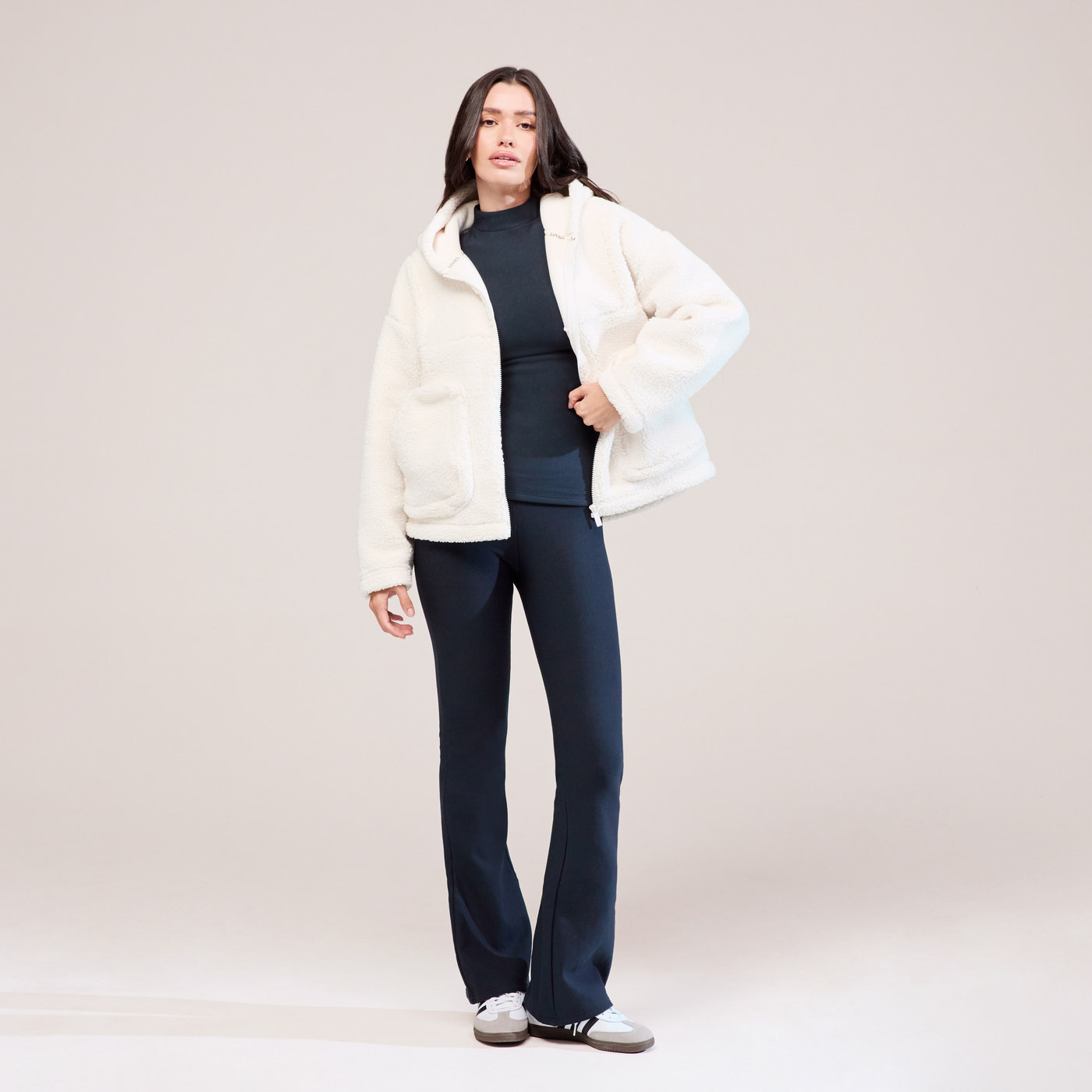 Winter Flare Leggings - Vintage Navy