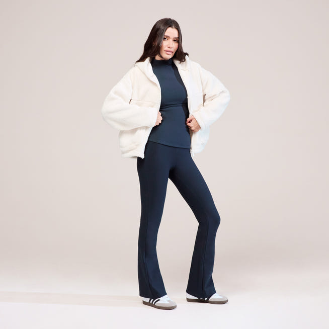 Winter Flare Leggings - Vintage Navy