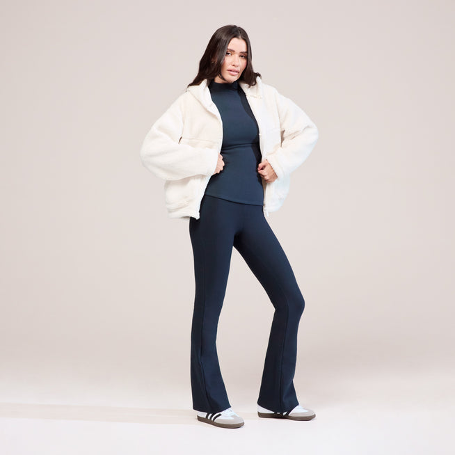 Winter Flare Leggings - Vintage Navy