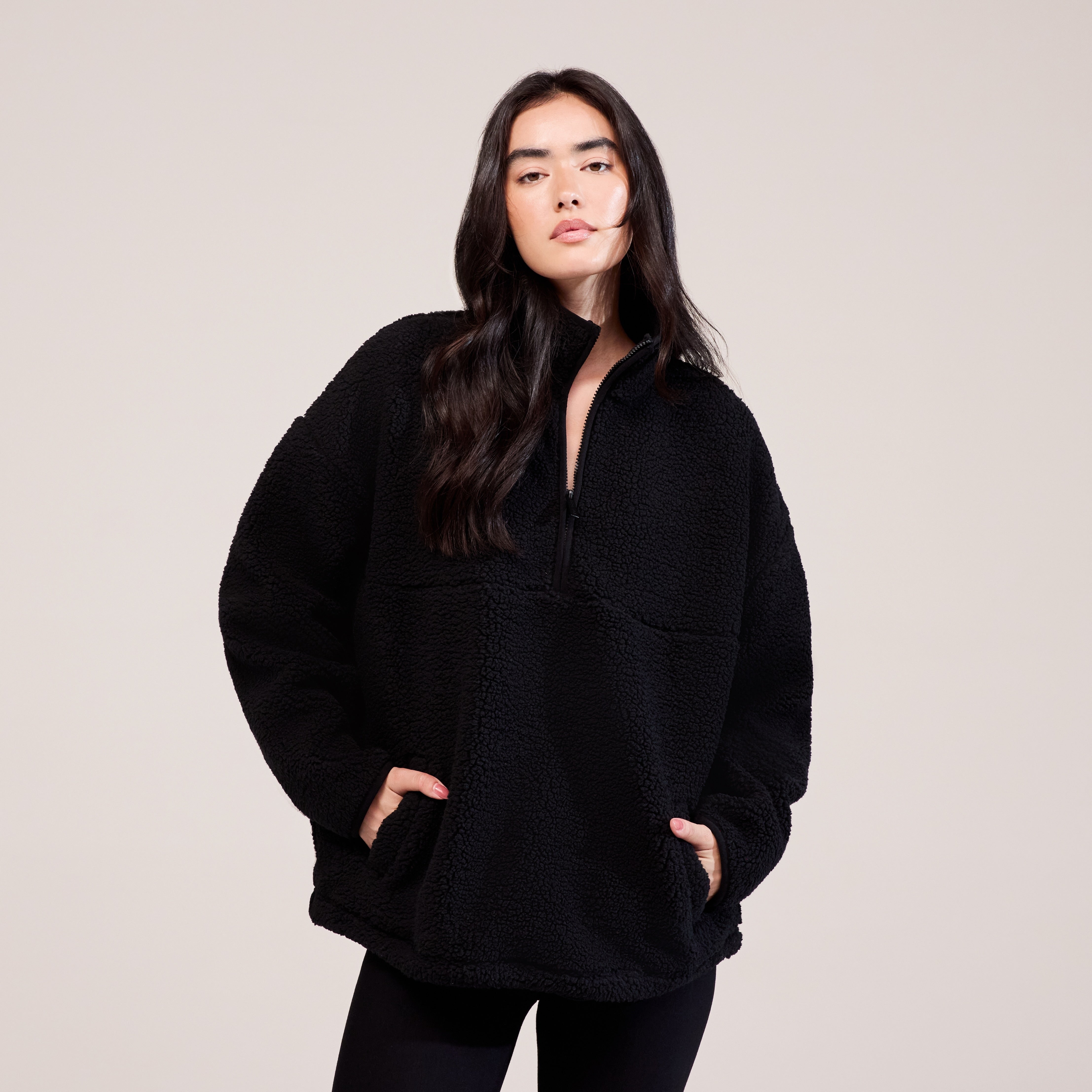 Borg 1 4 Zip Fleece
