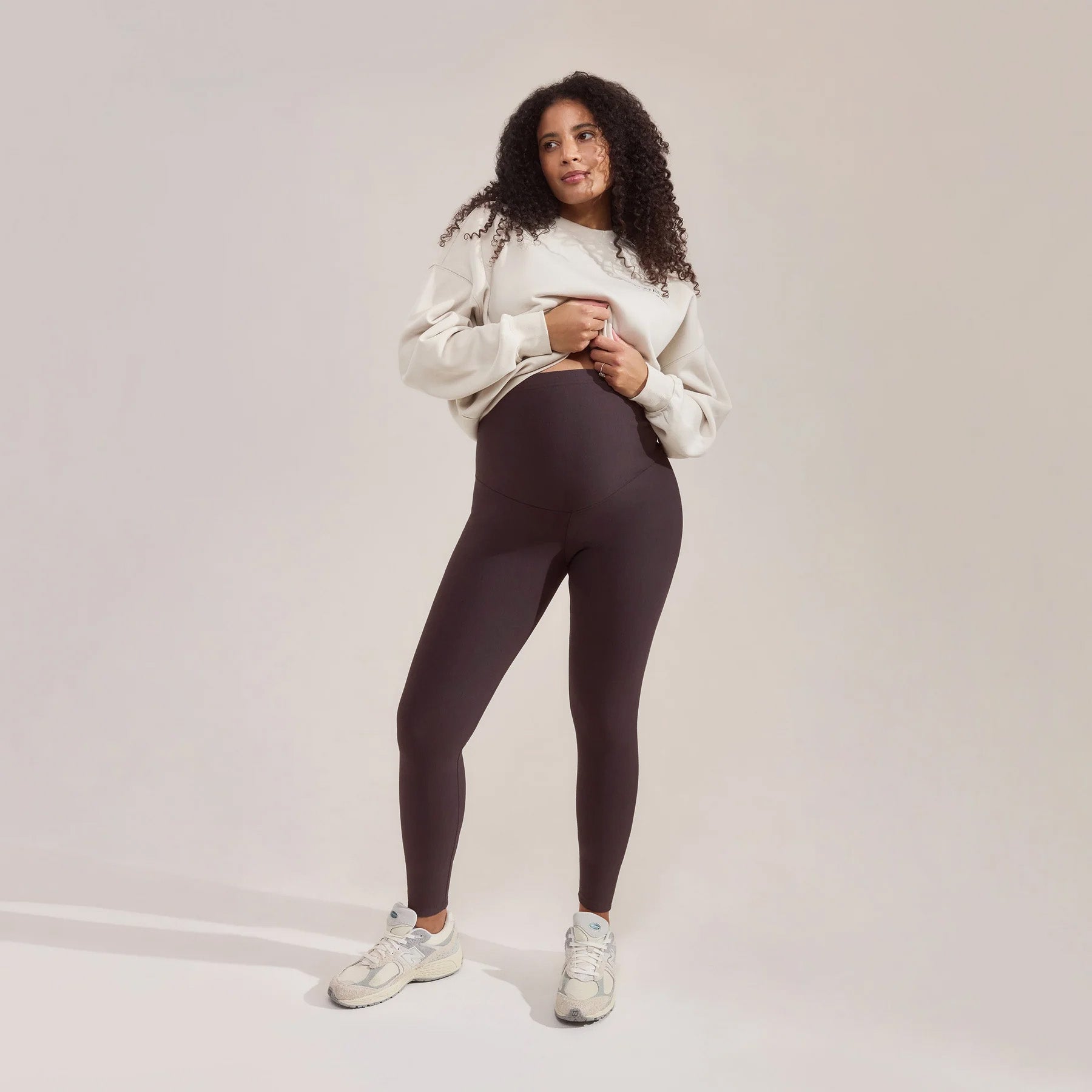 Maternity Everyday Leggings Coffee