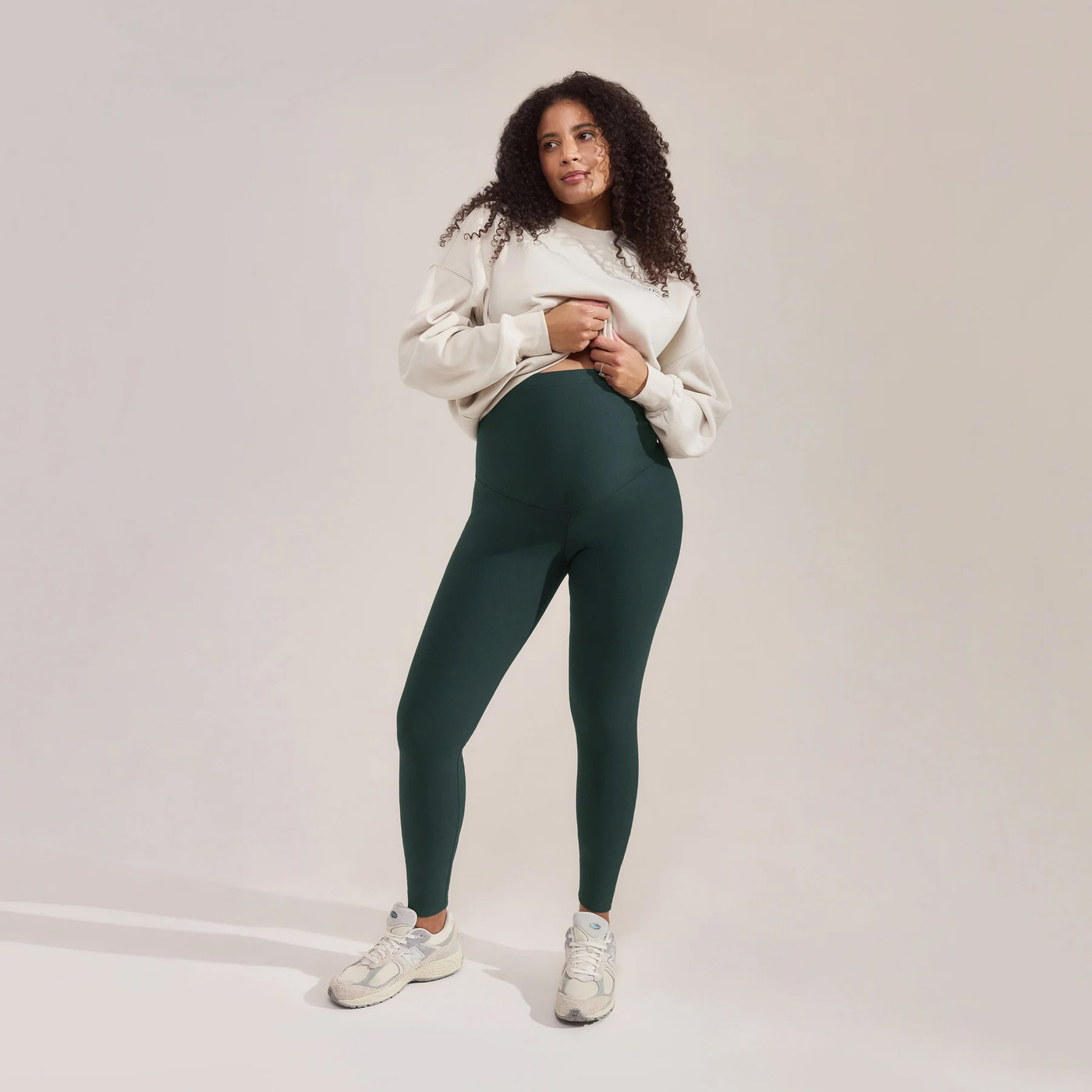 Maternity Winter Everyday Leggings - Pine
