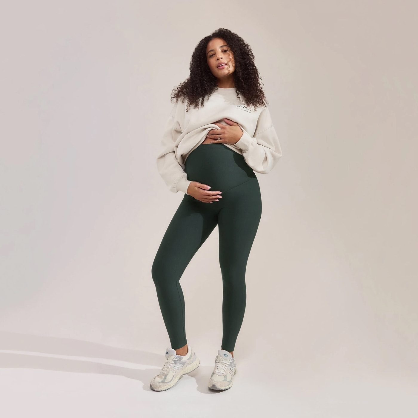 Maternity Winter Everyday Leggings - Pine