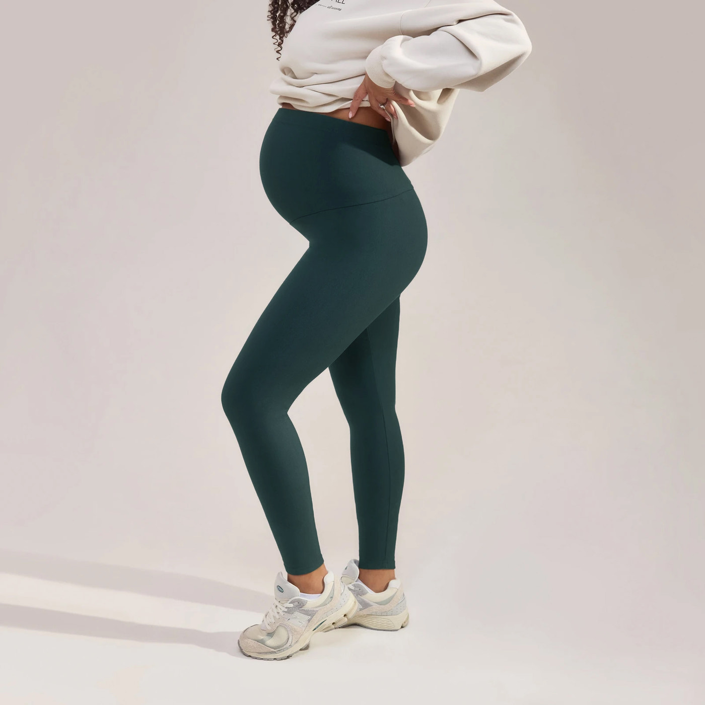 Maternity Winter Everyday Leggings - Pine