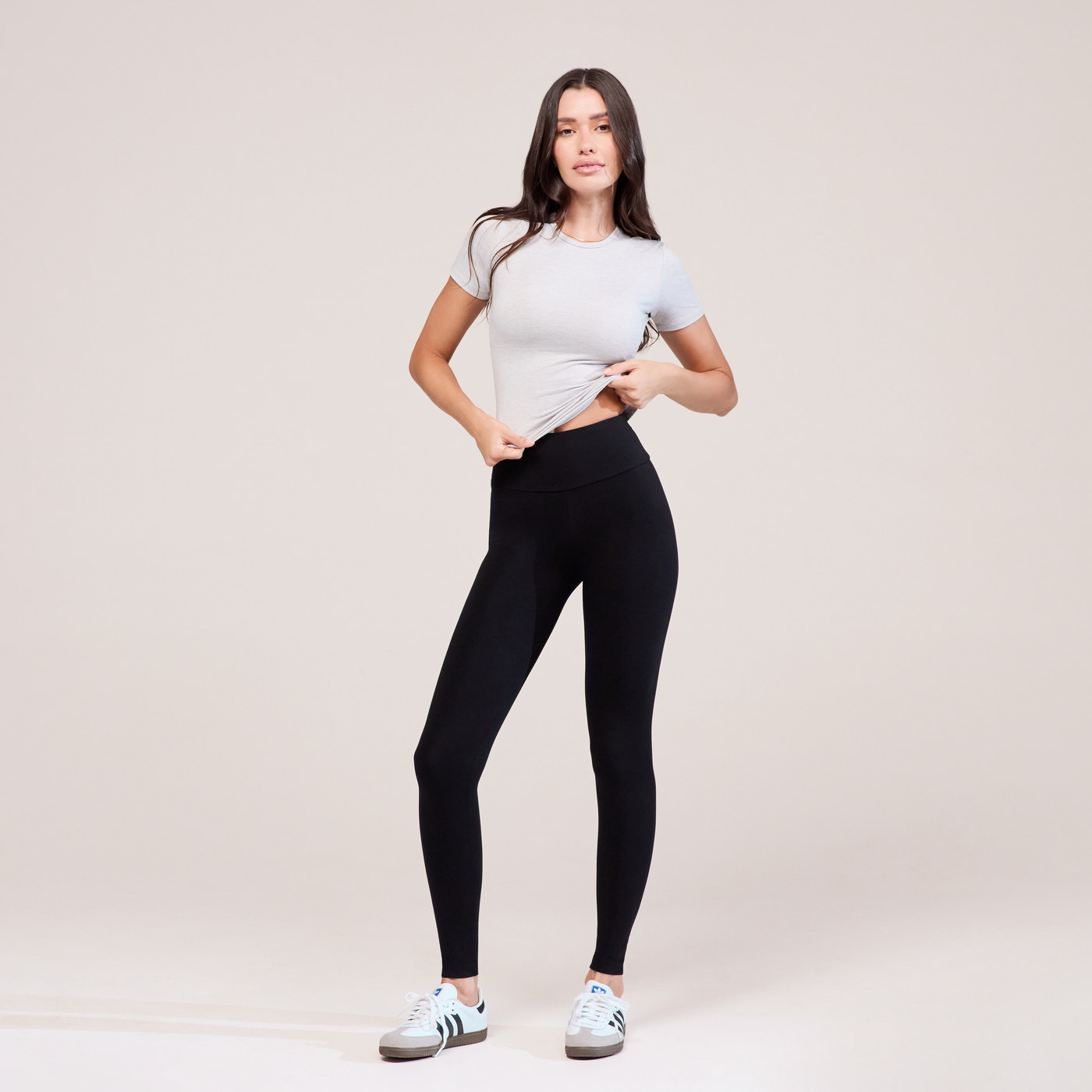 Everyday High Waisted Leggings - Black