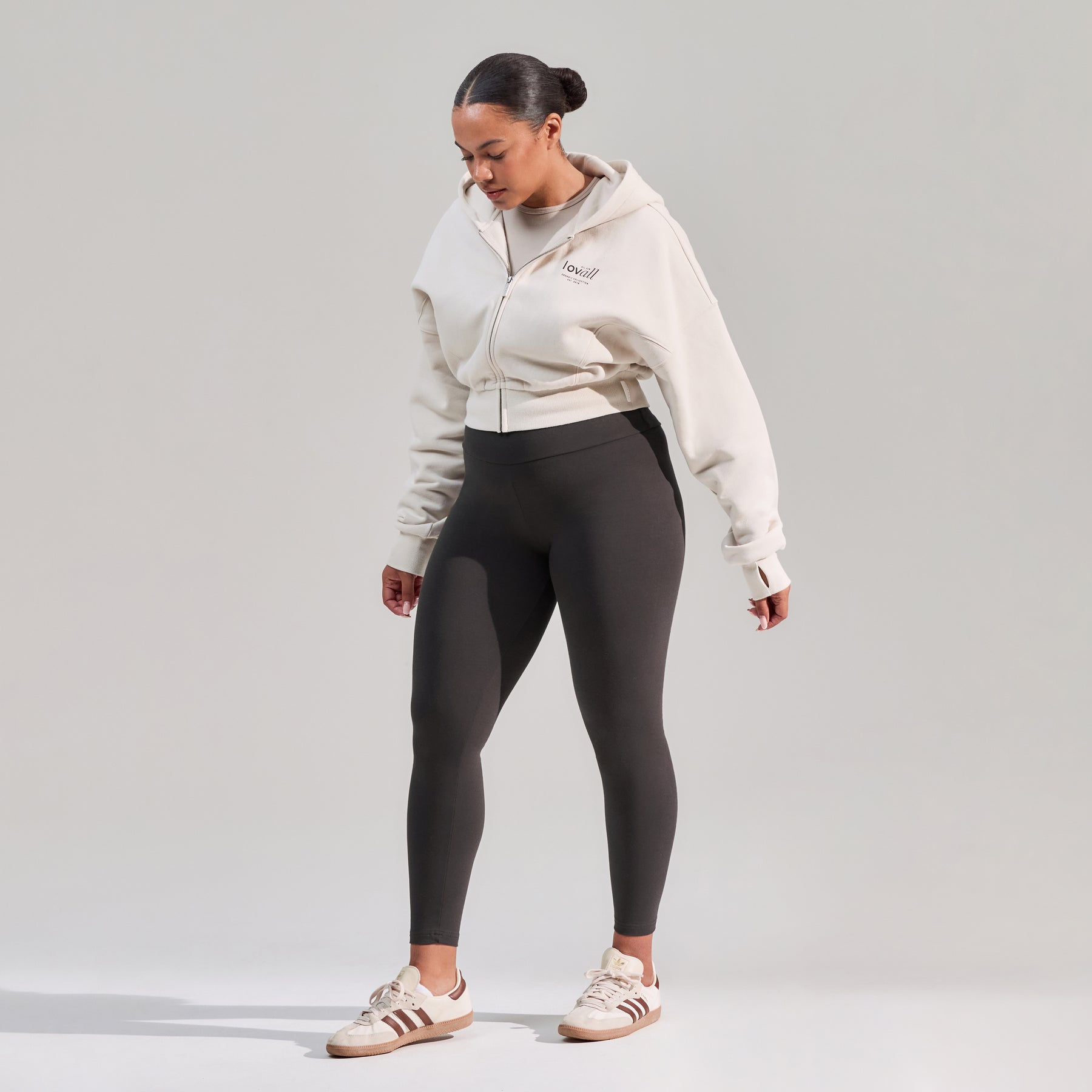 Curve Everyday High Waisted Leggings - Black Coffee