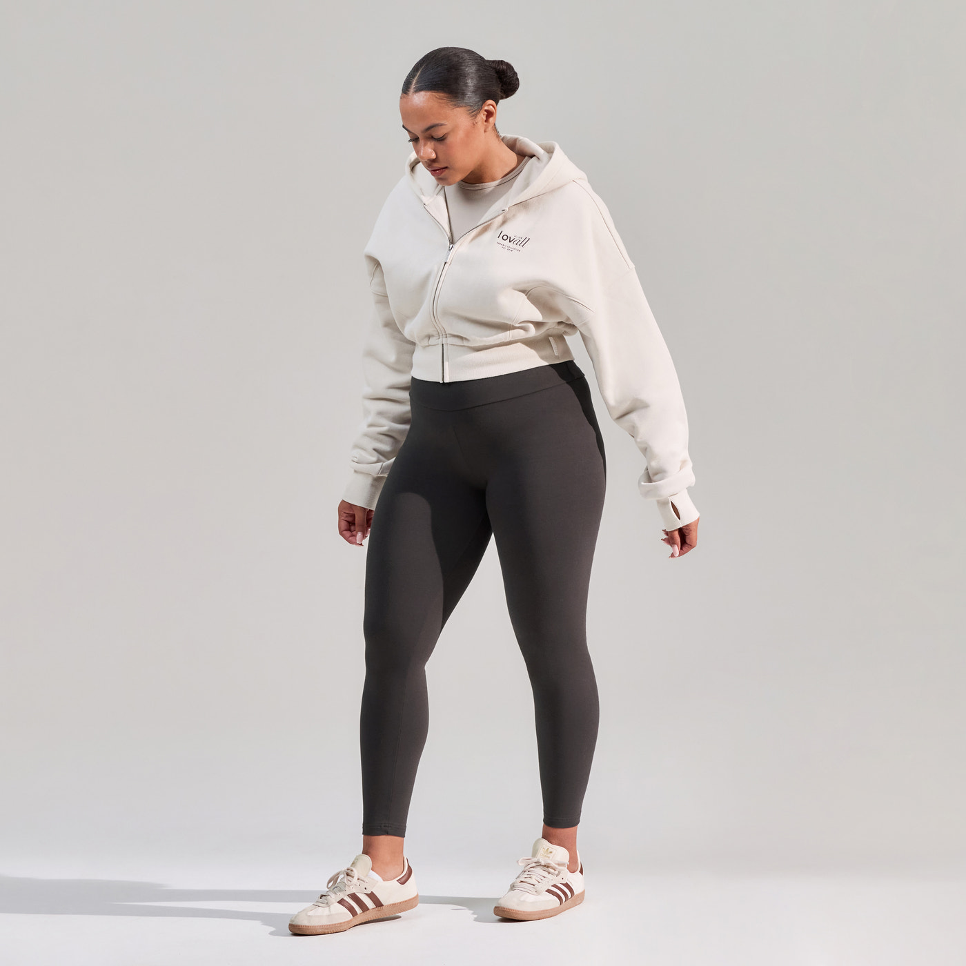 Curve Everyday High Waisted Leggings - Black Coffee