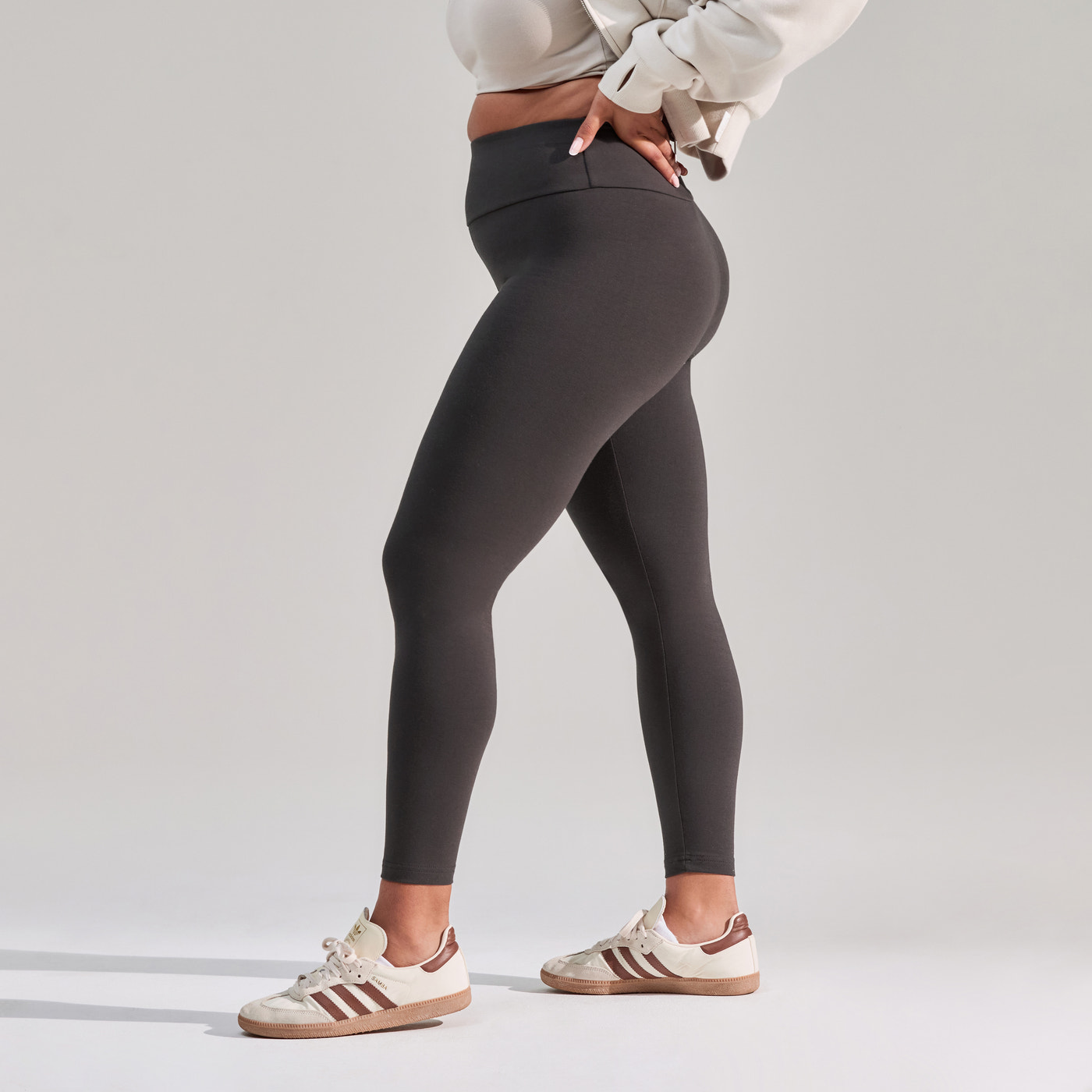 Curve Everyday High Waisted Leggings - Black Coffee