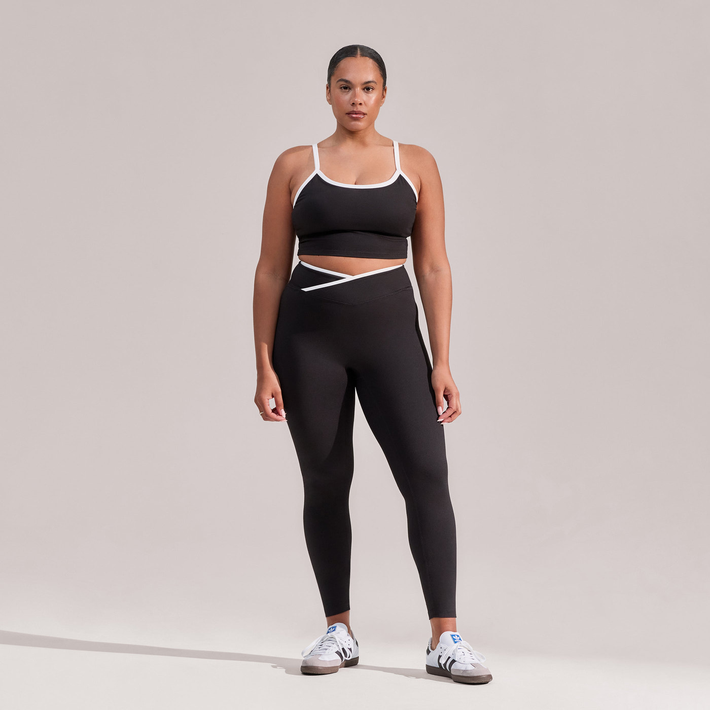Curve Ultimate Everyday Wrap Waist Leggings - Black