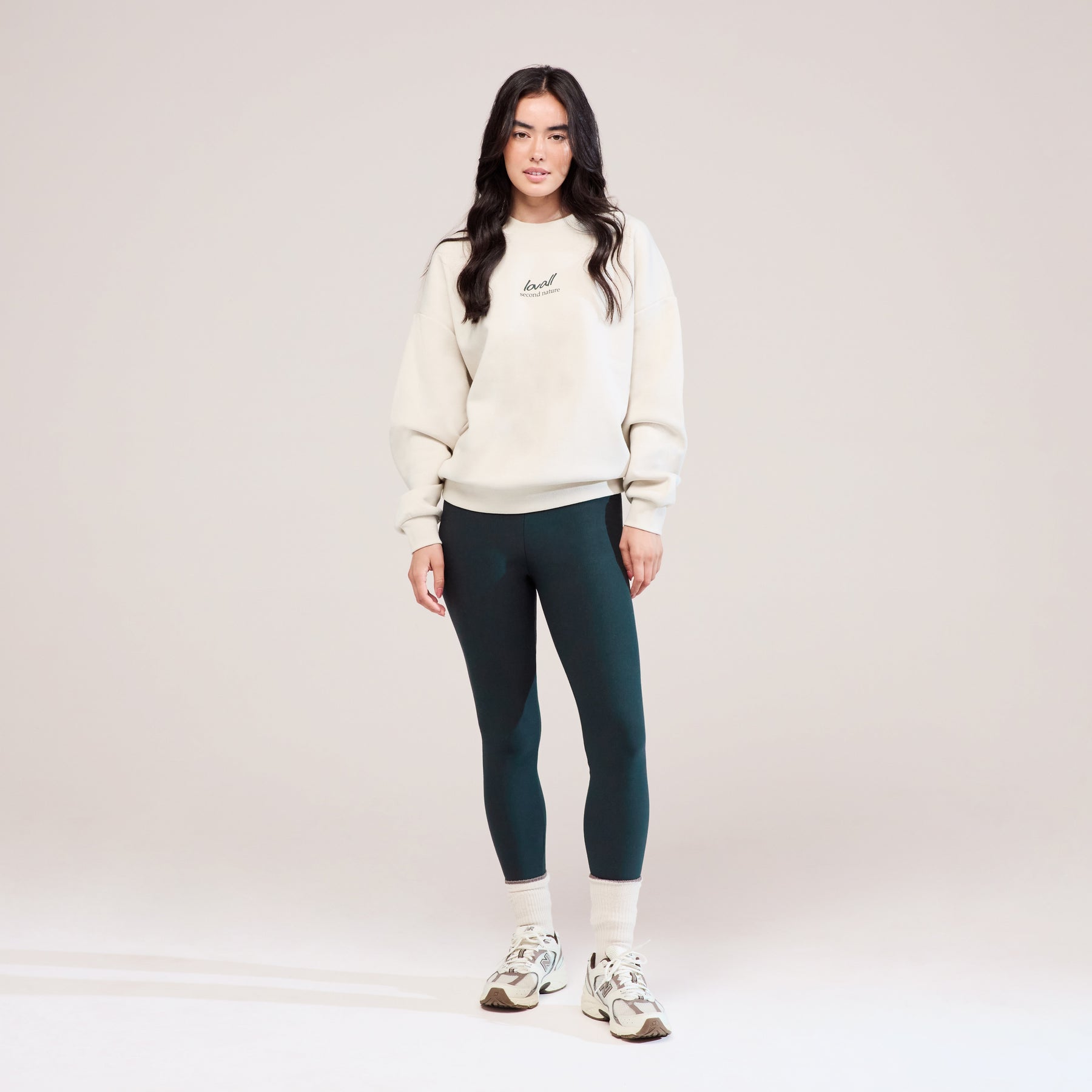 Winter Everyday High Waisted Leggings - Pine