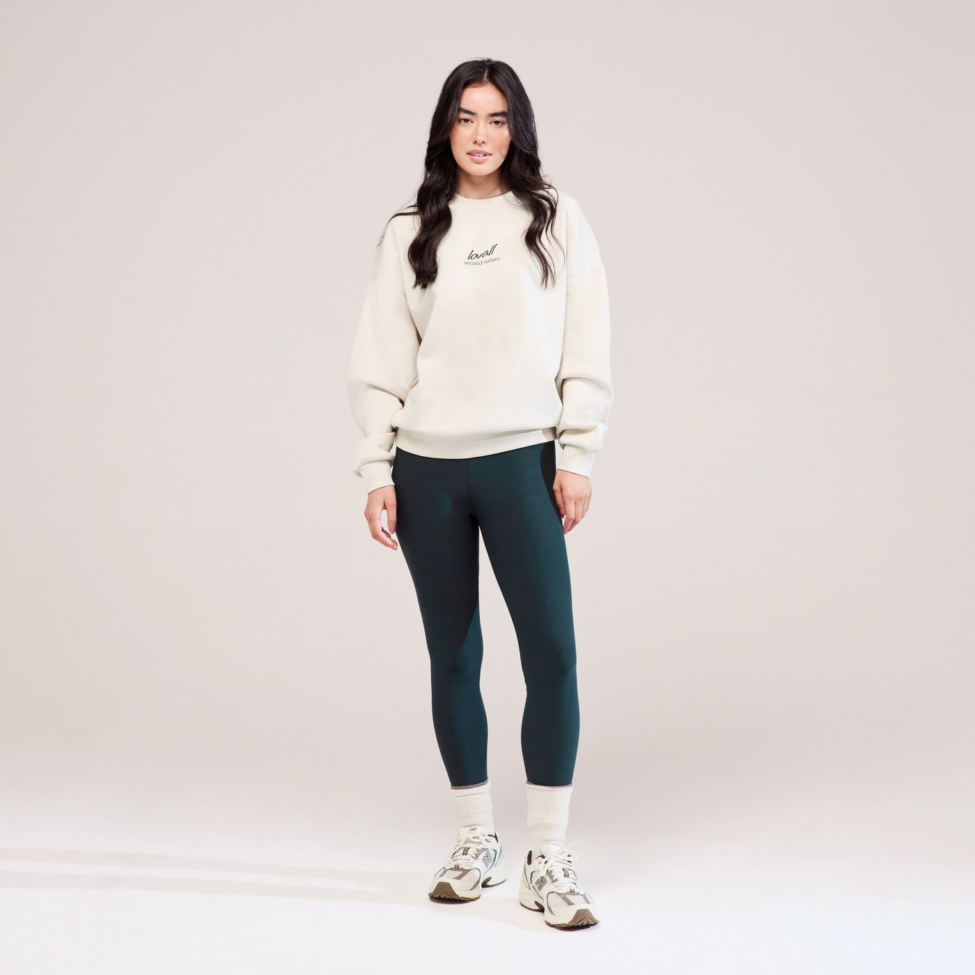 Winter Everyday High Waisted Leggings - Pine