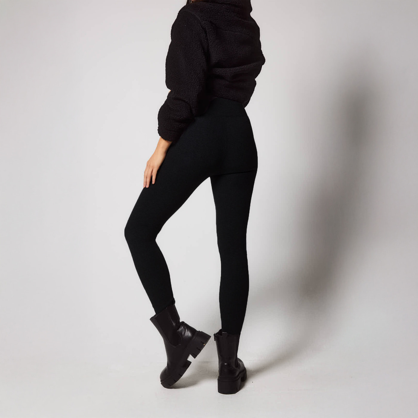 Extreme Fleece Lined Leggings - Black