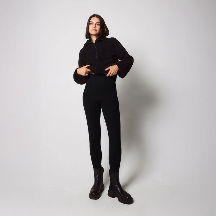 Extreme Fleece Lined Leggings - Black