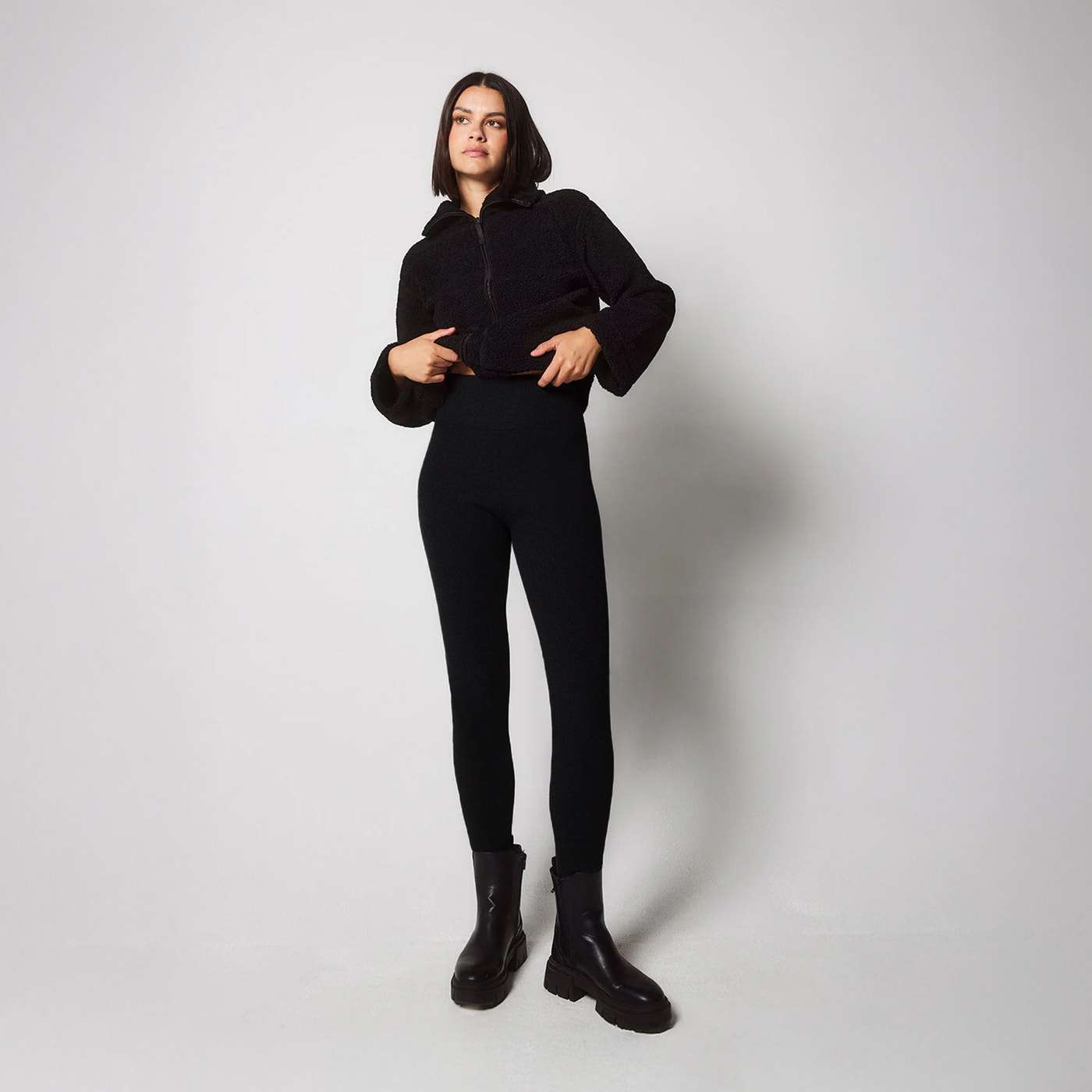 Extreme Fleece Lined Leggings - Black