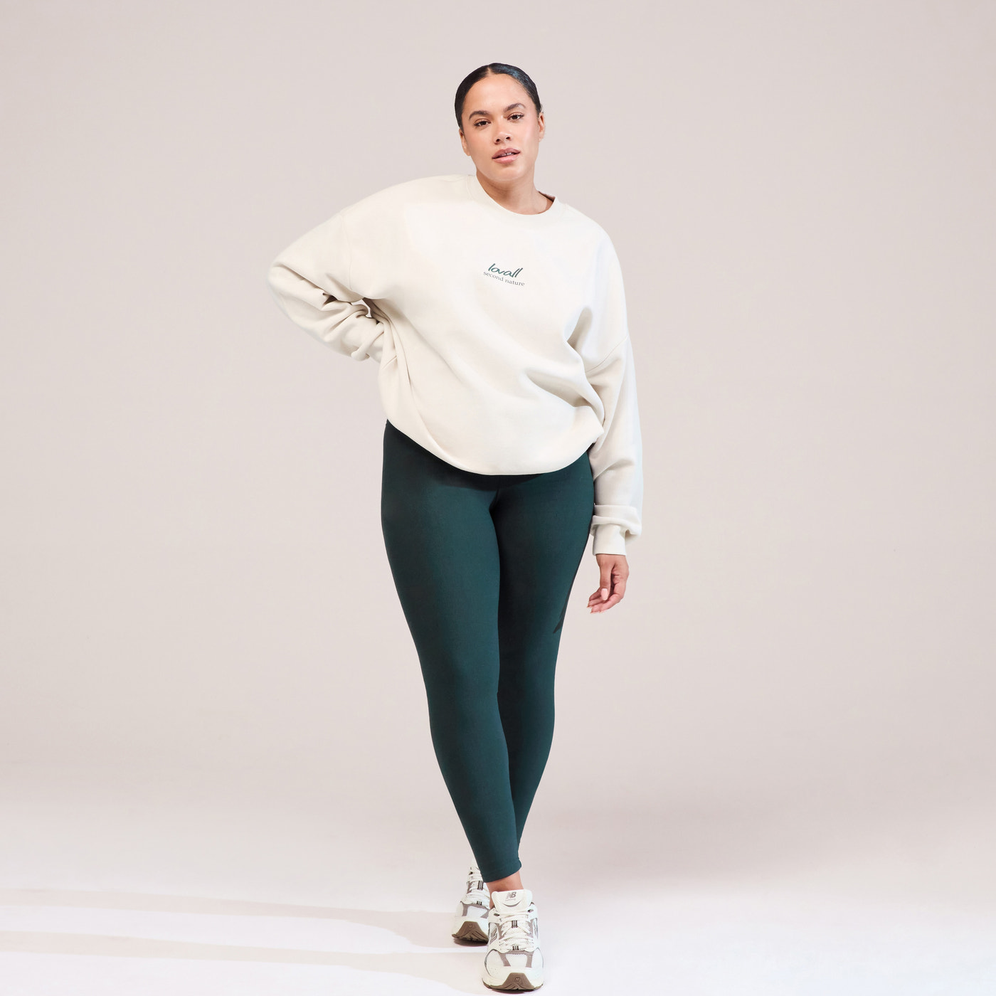 Curve Winter Everyday High Waisted Leggings - Pine
