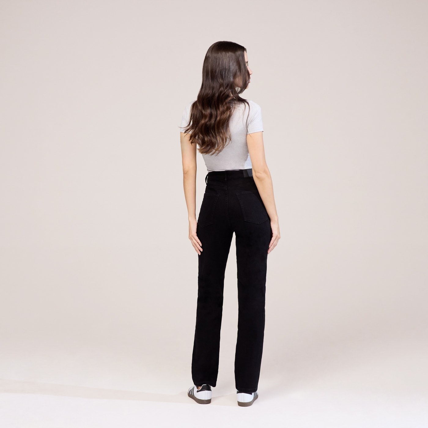 Straight Jeans - Black