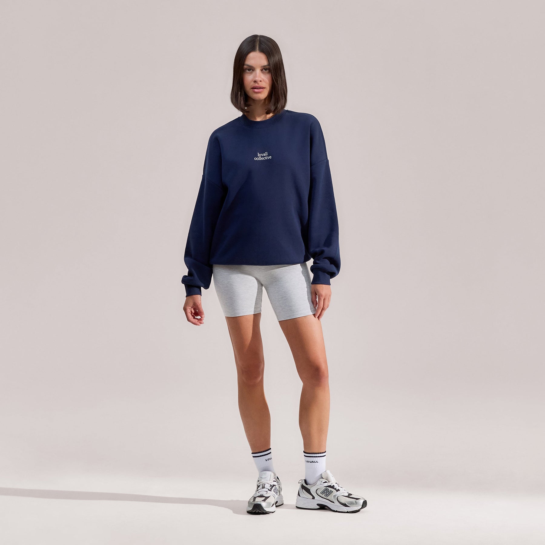 Lightweight Everyday Cycling Shorts - Light Grey Marl