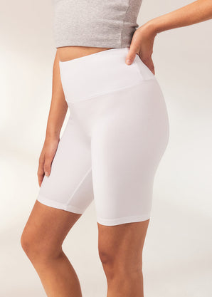 Lightweight Everyday Cycling Shorts - White