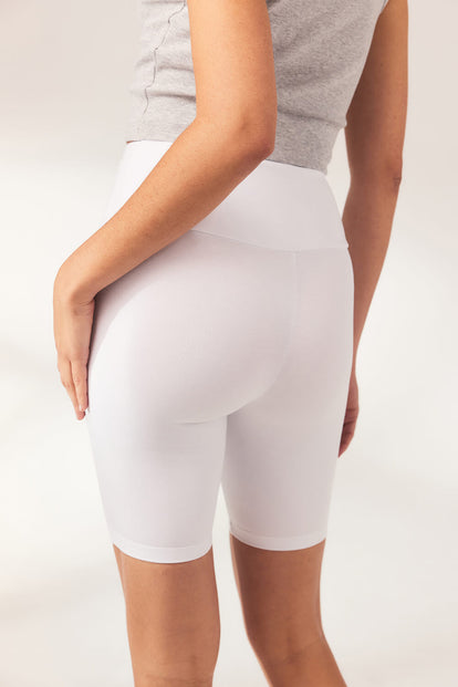 Curve Lightweight Everyday Cycling Shorts - White