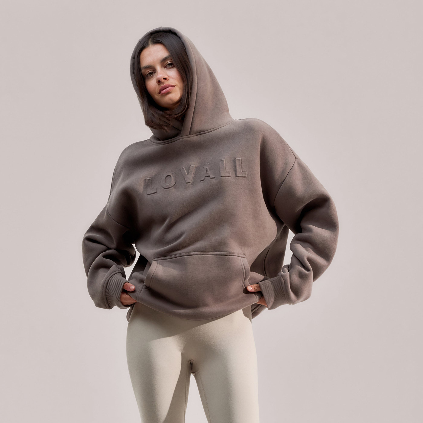 Heavyweight Oversized Hoodie - Mocha