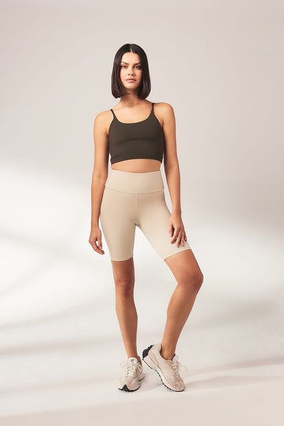 Curve Lightweight Everyday Cycling Shorts - Natural Beige