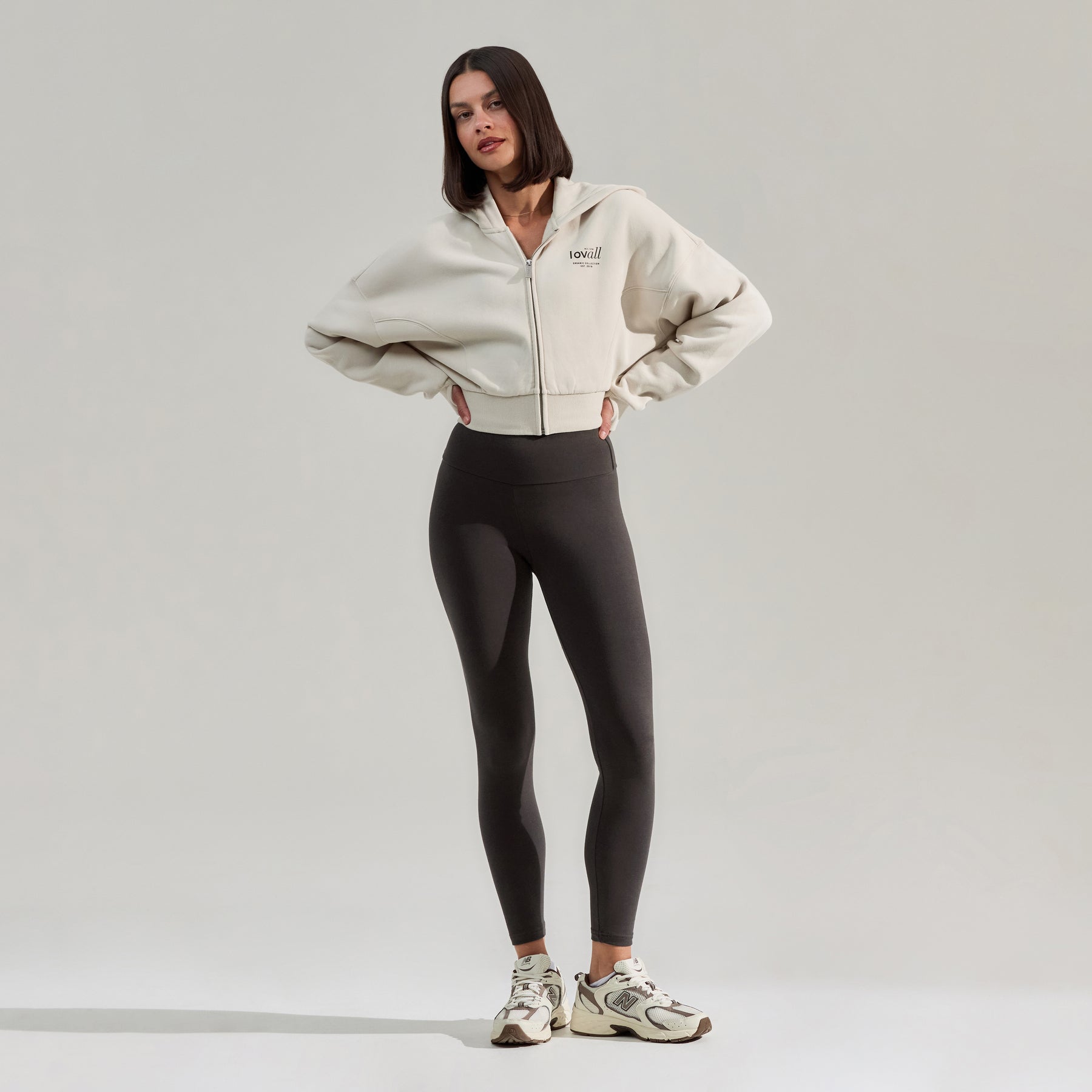 Everyday High Waisted Leggings - Black Coffee