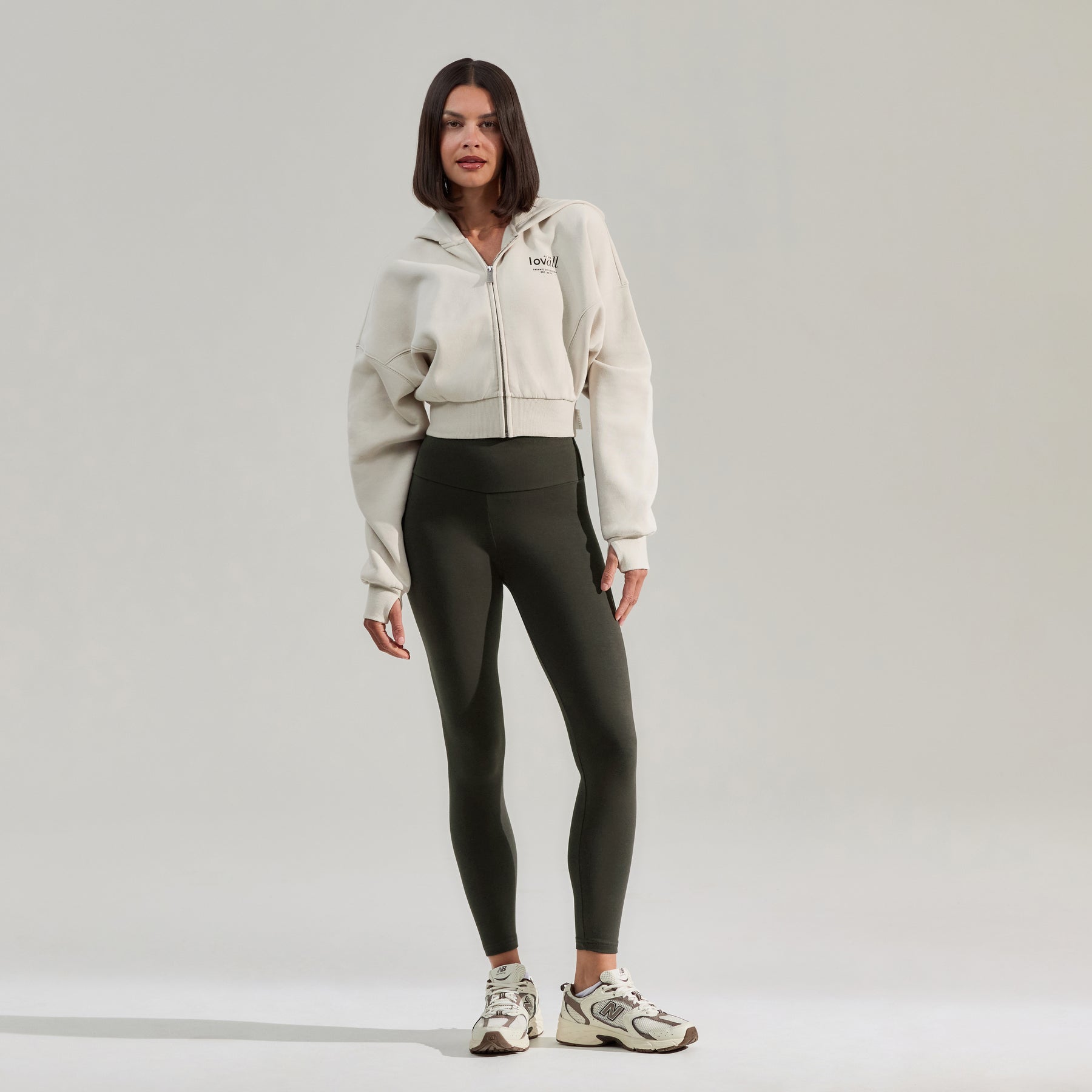 Everyday High Waisted Leggings - Pine