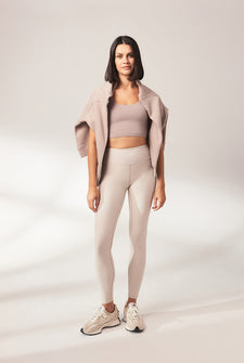Ultimate Soft-Touch High Waisted Leggings - Vanilla Marl