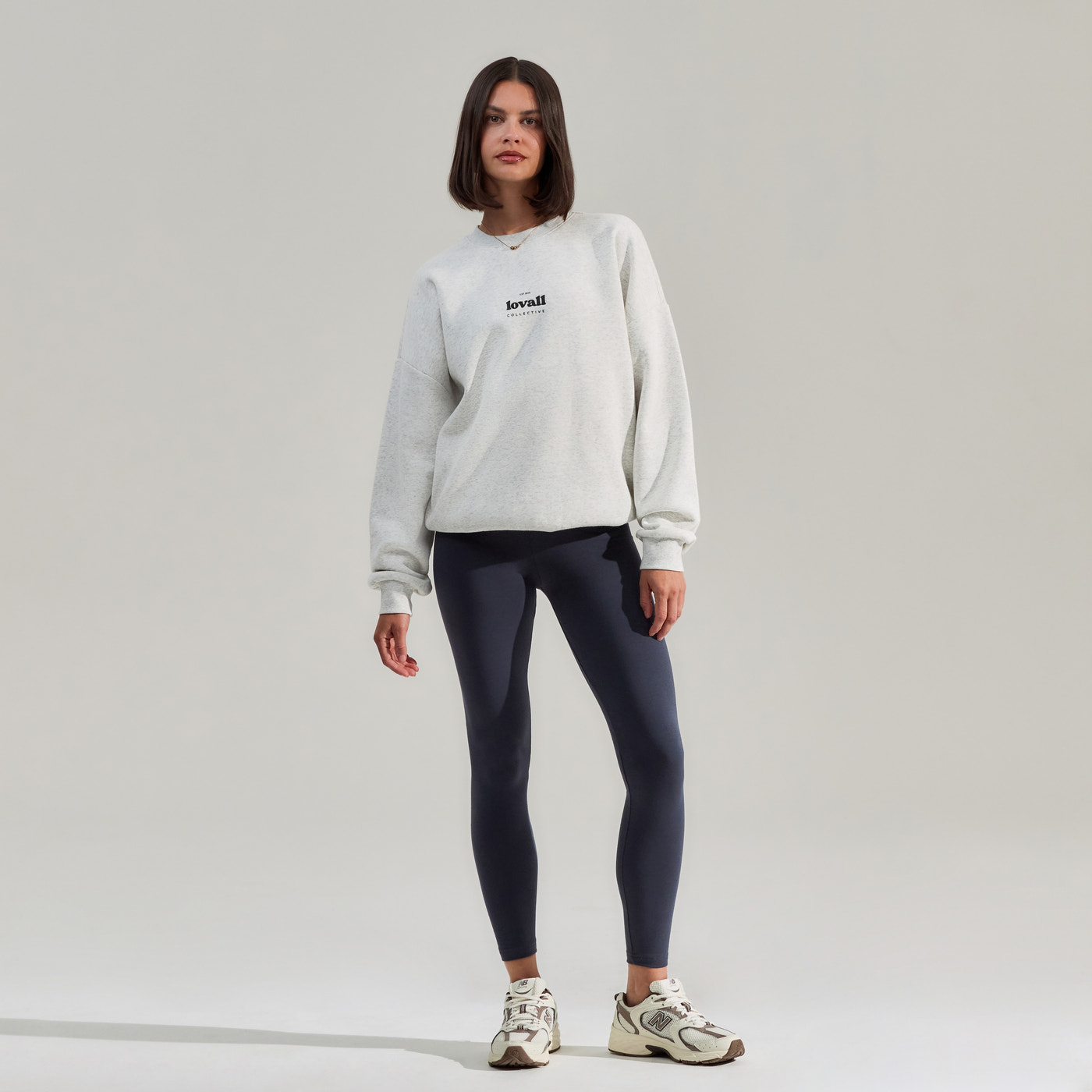 Everyday High Waisted Leggings - Vintage Navy