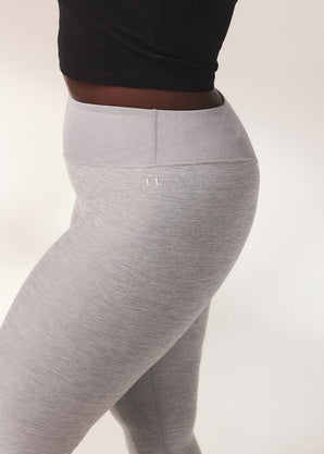Ultimate Soft-Touch High Waisted Leggings - Light Grey Marl