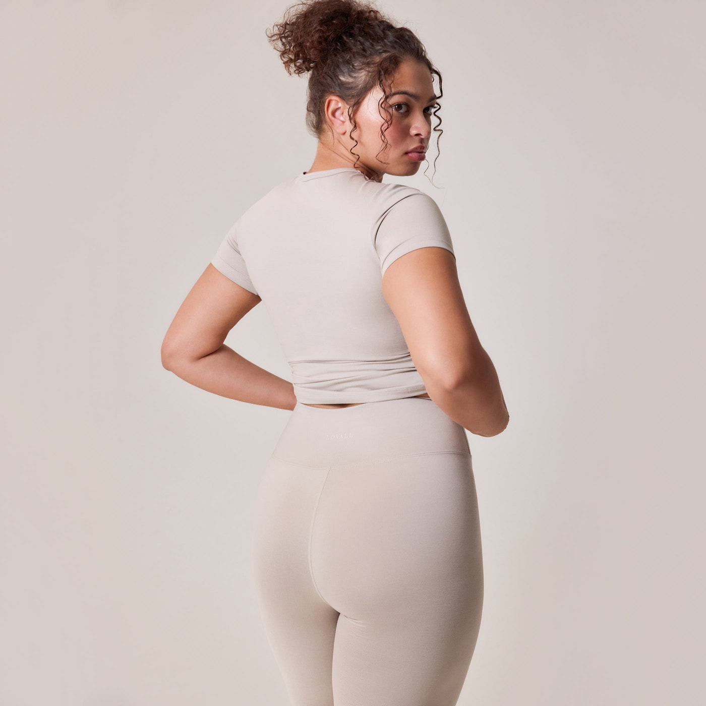 Curve Ultimate Everyday Leggings - Oatmeal Beige