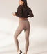 Curve Lightweight Everyday High Waisted Leggings - Stone