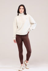 Curve Everyday High Waisted Leggings - Chocolate Brown