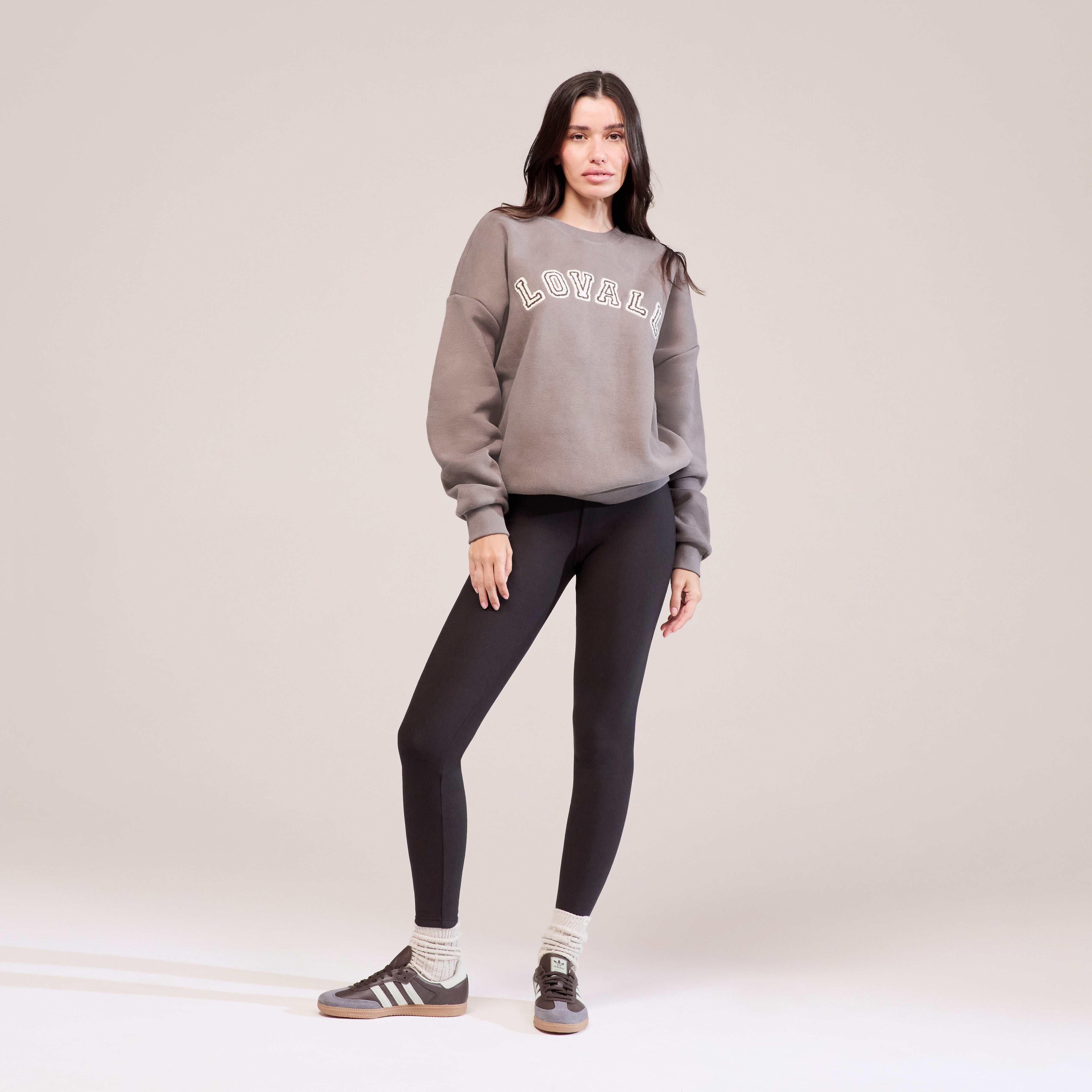 Winter Everyday High Waisted Leggings Coffee
