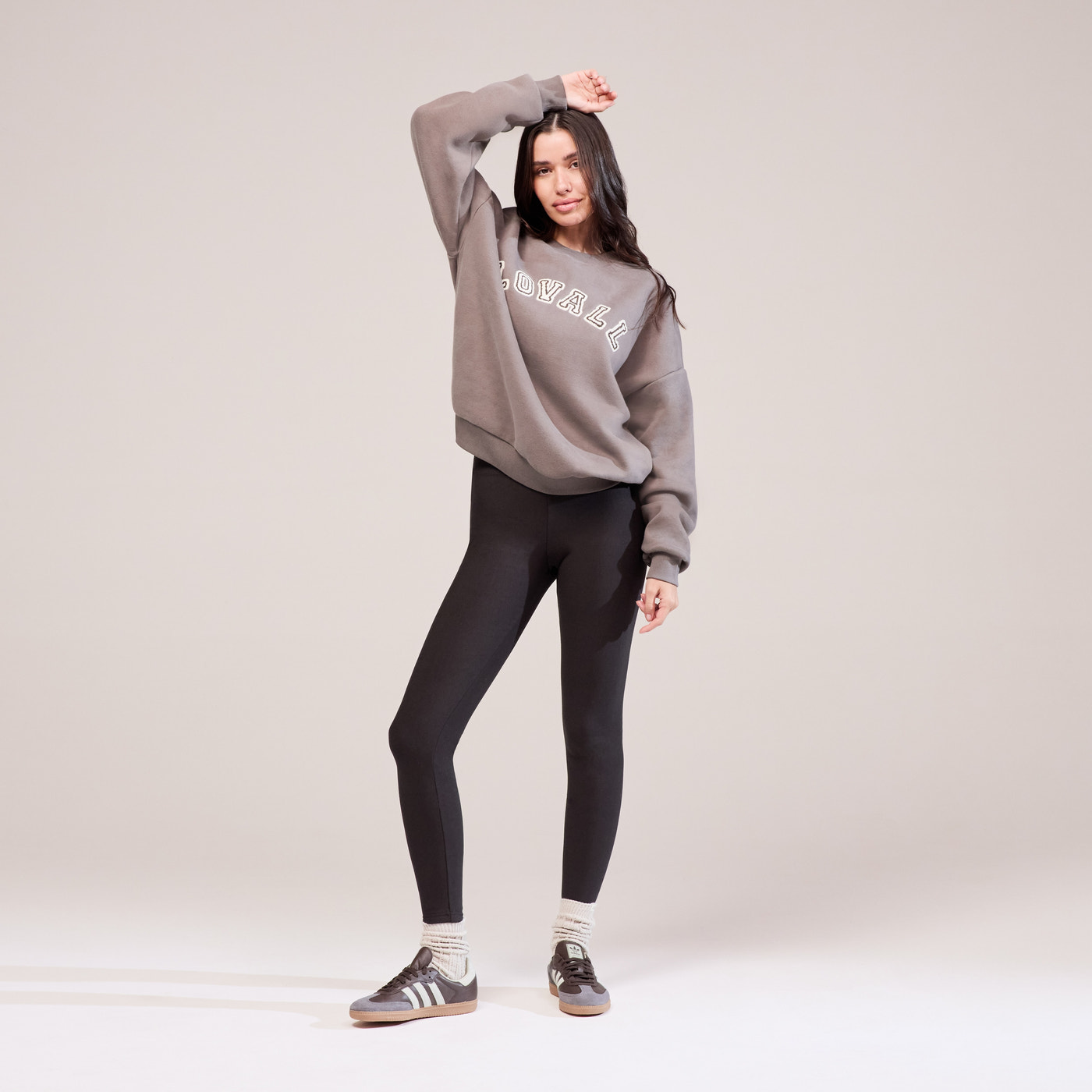 Winter Everyday High Waisted Leggings - Black Coffee