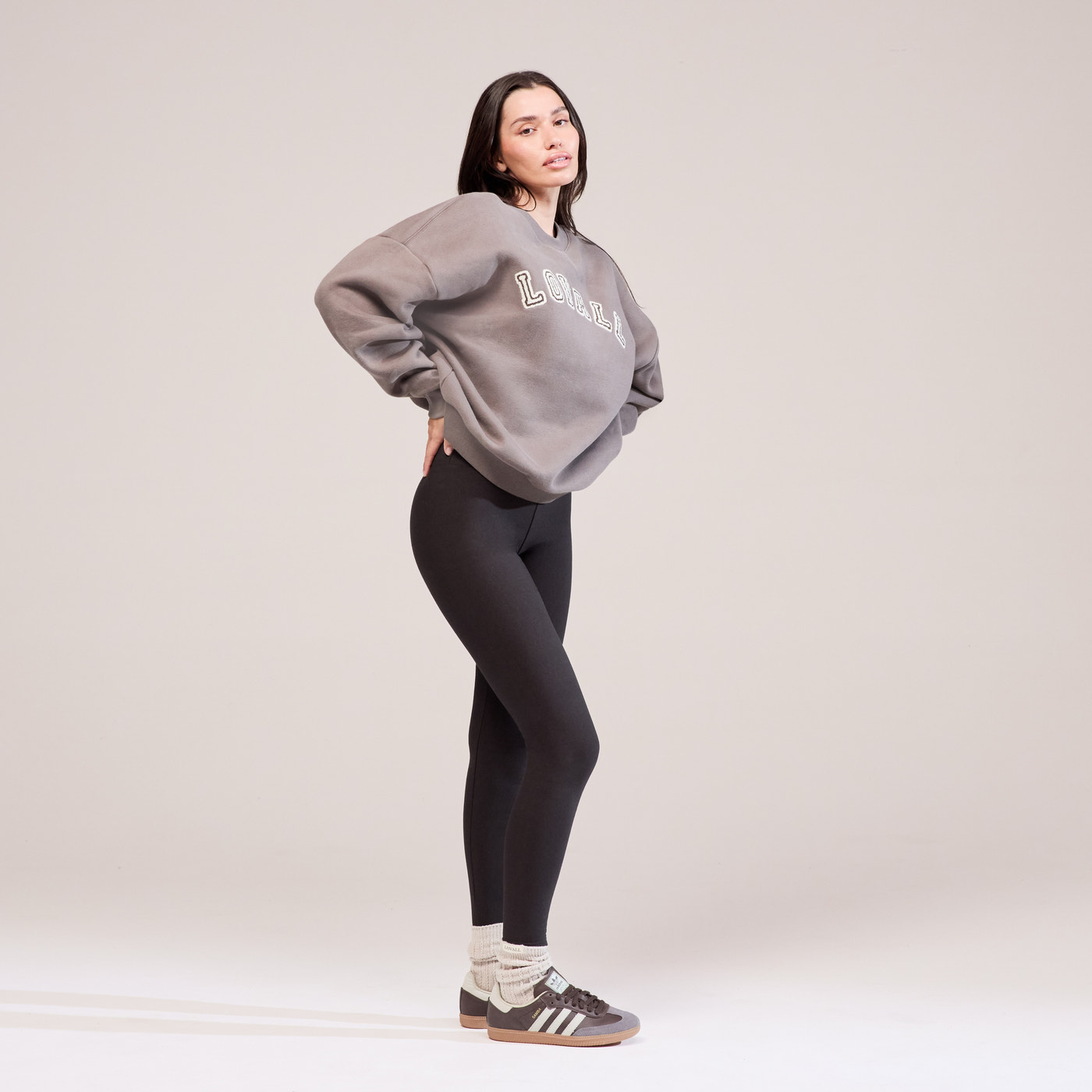 Winter Everyday High Waisted Leggings - Black Coffee