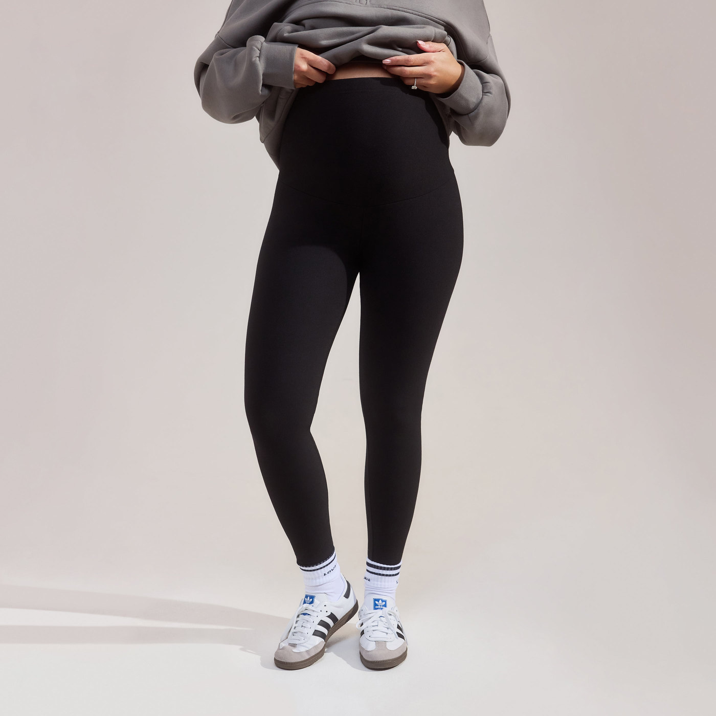 Maternity Winter Everyday Leggings - Black
