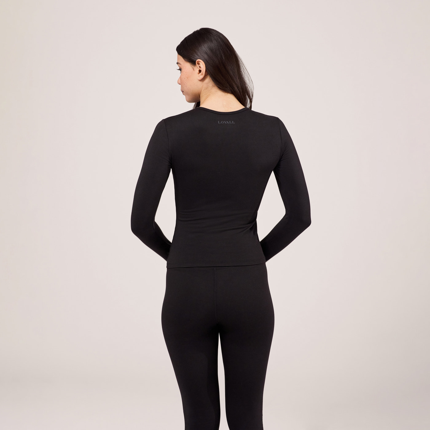 Ultimate Everyday long Sleeve Top - Black Coffee