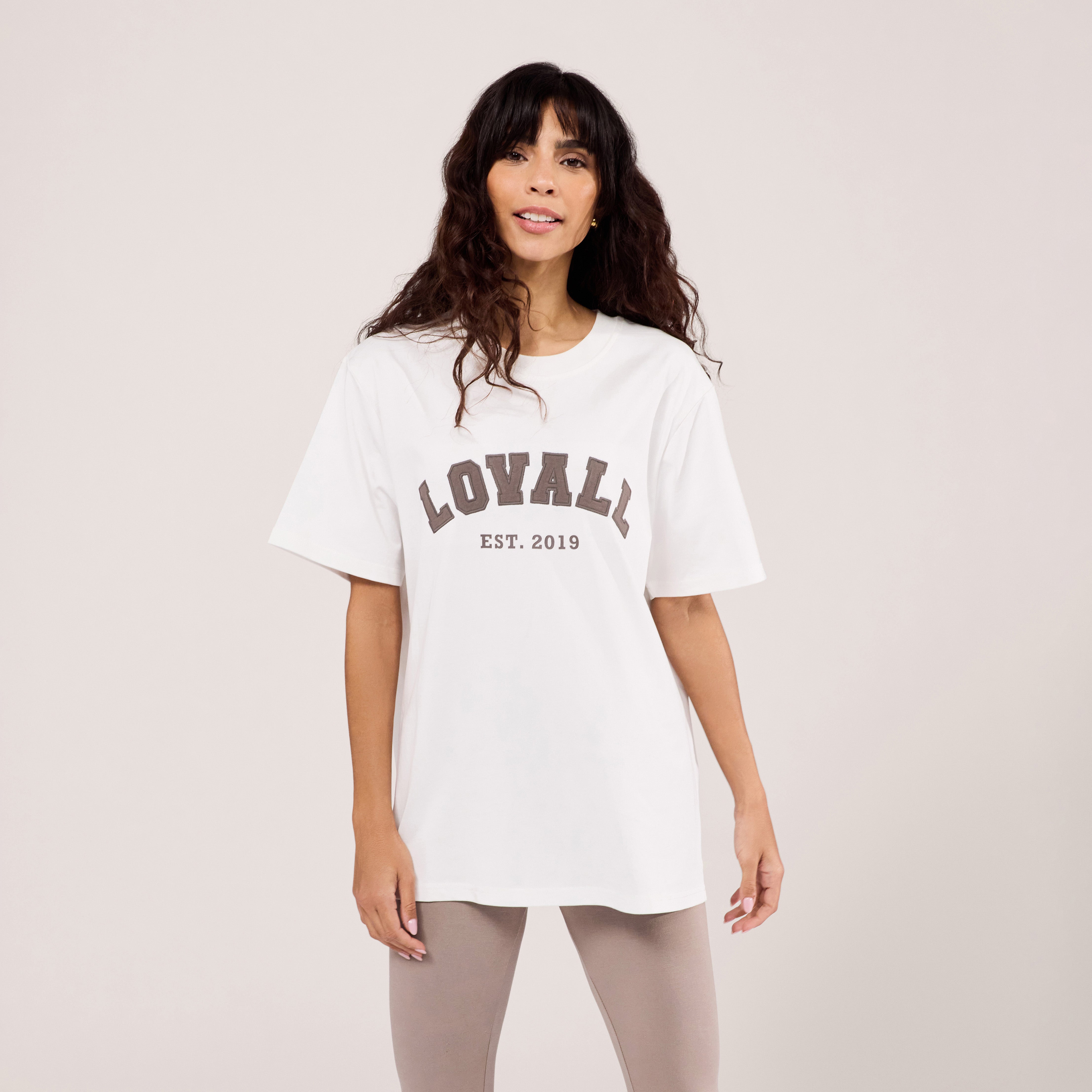 Graphic T-shirt Varsity - Off White